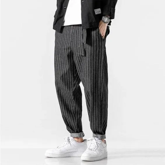 Yatsu Denim Harem Pants