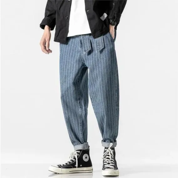 Yatsu Denim Harem Pants