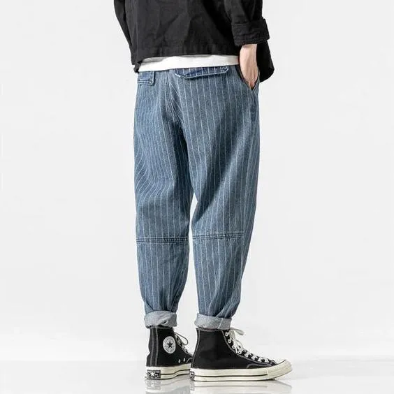 Yatsu Denim Harem Pants